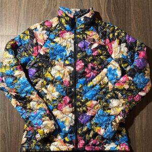 The North Face Multicolor Floral Puffer Jacket